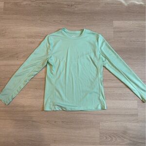 HUK Women's Blue Performance Fishing Icon Long Sleeve Top - S